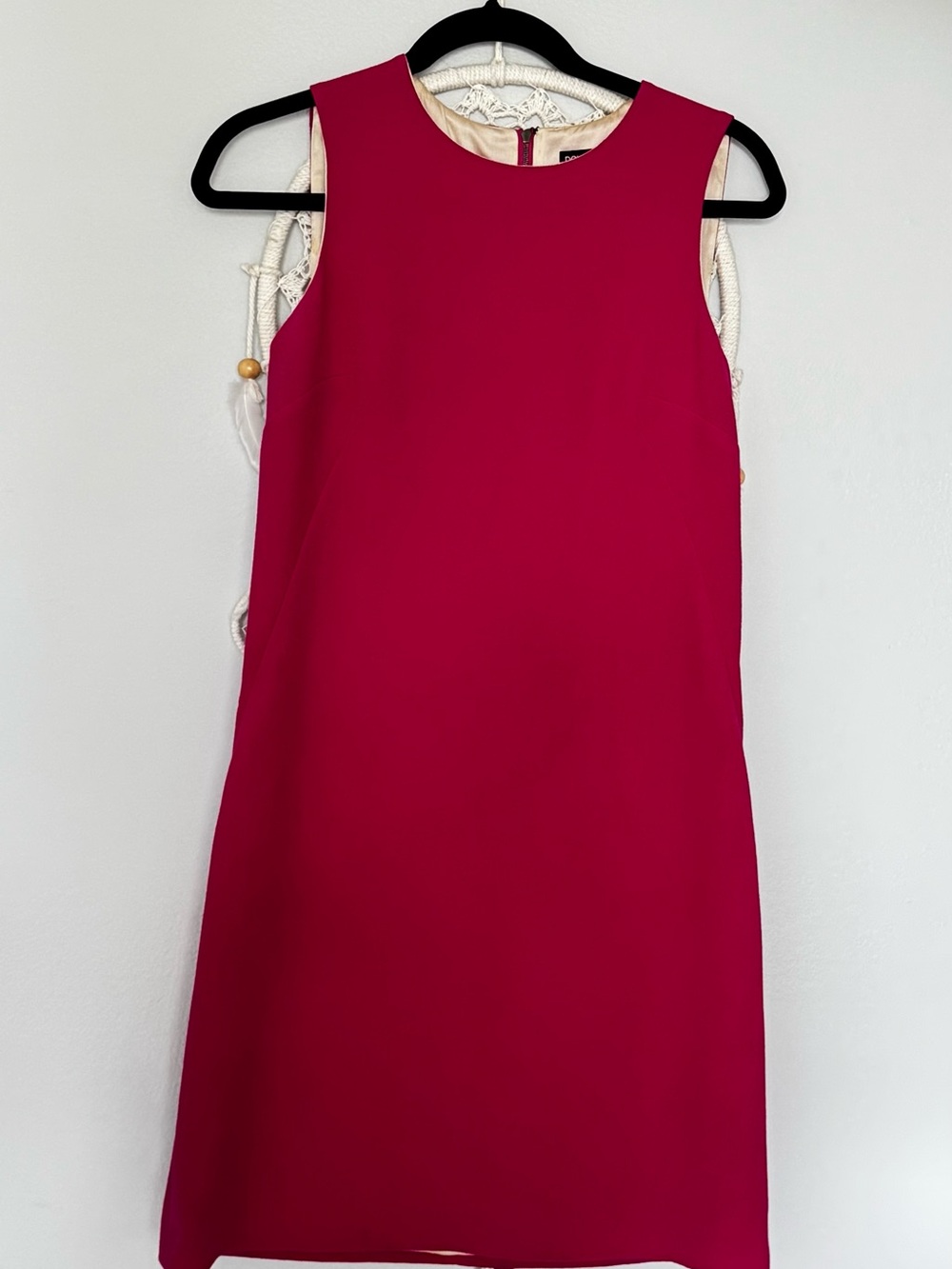 Dolce & Gabbana Fuchsia Sleeveless Mini Dress
